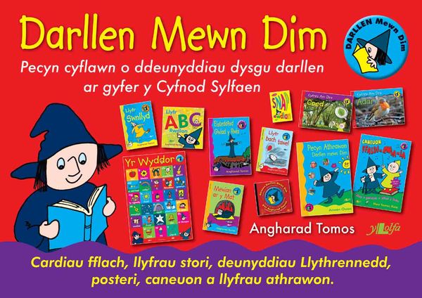 A picture of 'Cyfres Darllen Mewn Dim: Pecyn Cyflawn' 
                      by Angharad Tomos